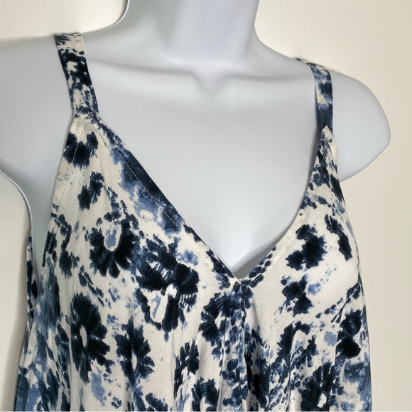 Japna Blue Tie Dye Wide Leg Jumpsuit - Picture 4 of 11